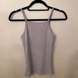 NWT Missguided grey high neck tank (Size US 4)